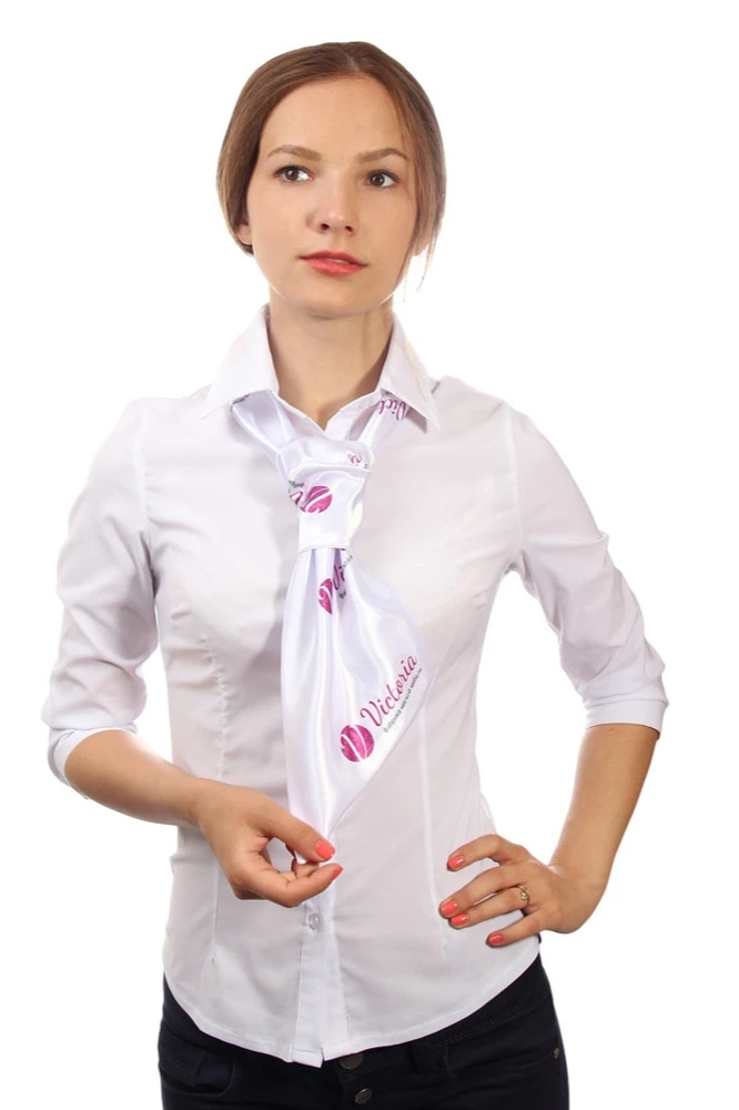 Галстук Лира женский с полной запечаткой#2