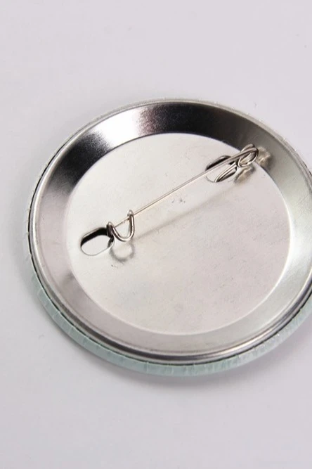 Значок закатной диаметр 58 мм, с принтом "Thanks!"#1