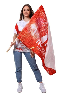 Флаг фирменный 70х105 см#1 Флаг фирменный 70х105 см#1