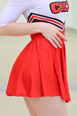 Юбка Лиа с шортами женская с полной запечаткой#1