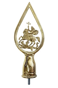 Купить навершие с гербом Московской области металлическое