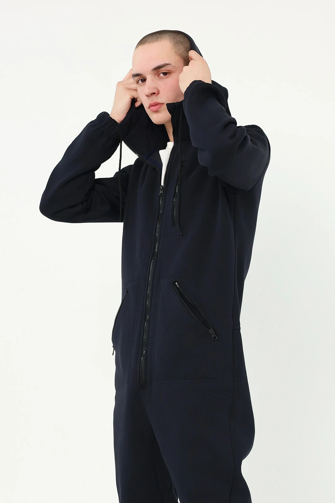 Комбинезон Флойд из футера унисекс, однотонный#4 Комбинезон Флойд из футера унисекс, однотонный#4