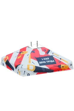 Купить чехол для бетонной тумбы, с полной запечаткой