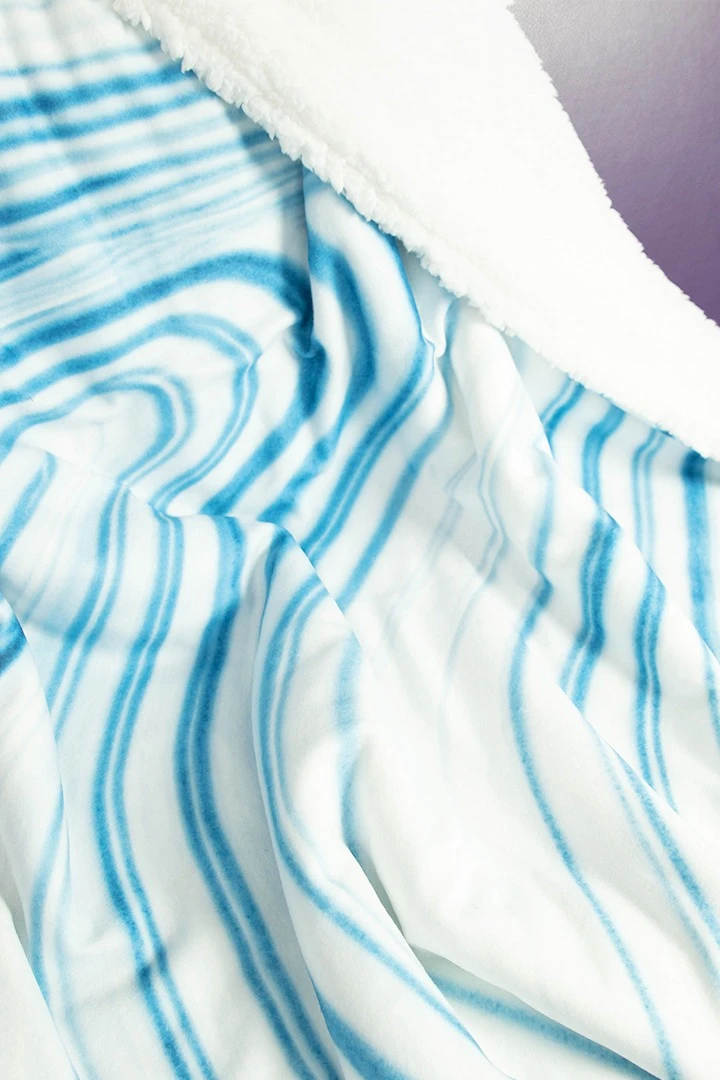 Плед Слипи флисовый 120х140 см (двухслойный), с полной запечаткой#7