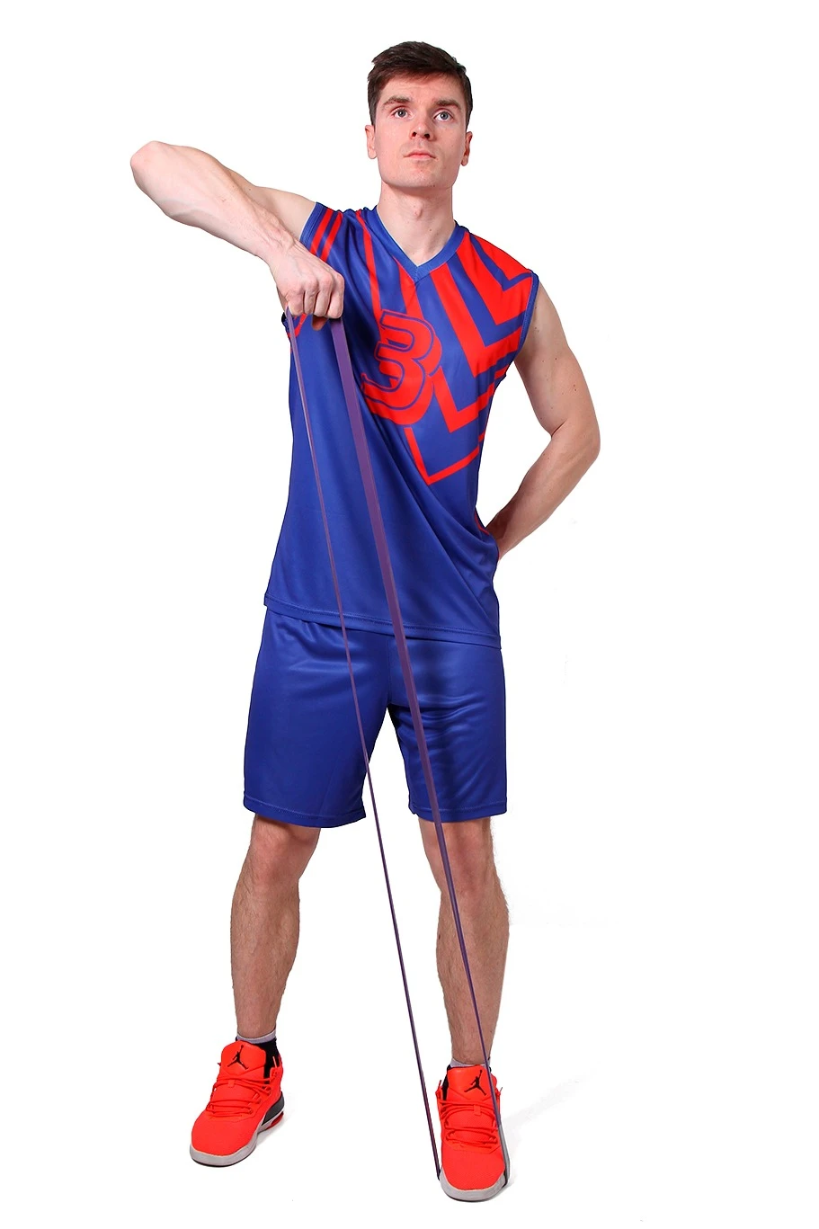 Купить баскетбольную форму Рассел мужскую "SNOW"