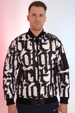 Купить куртку-бомбер Форд  унисекс с полной запечаткой