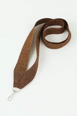 Купить ленту для медали репс металлик ширина 2,2 см, с карабином, бронза