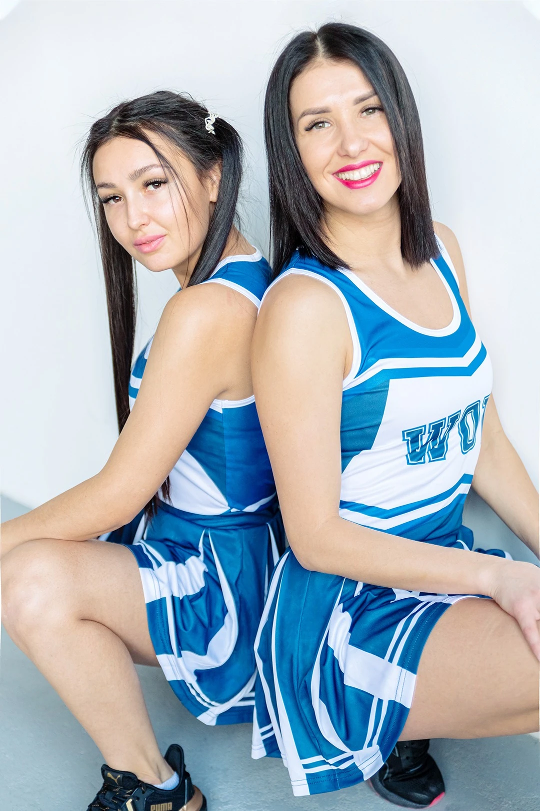 Форма Линда с шортами женская, с полной запечаткой "Wow"#1