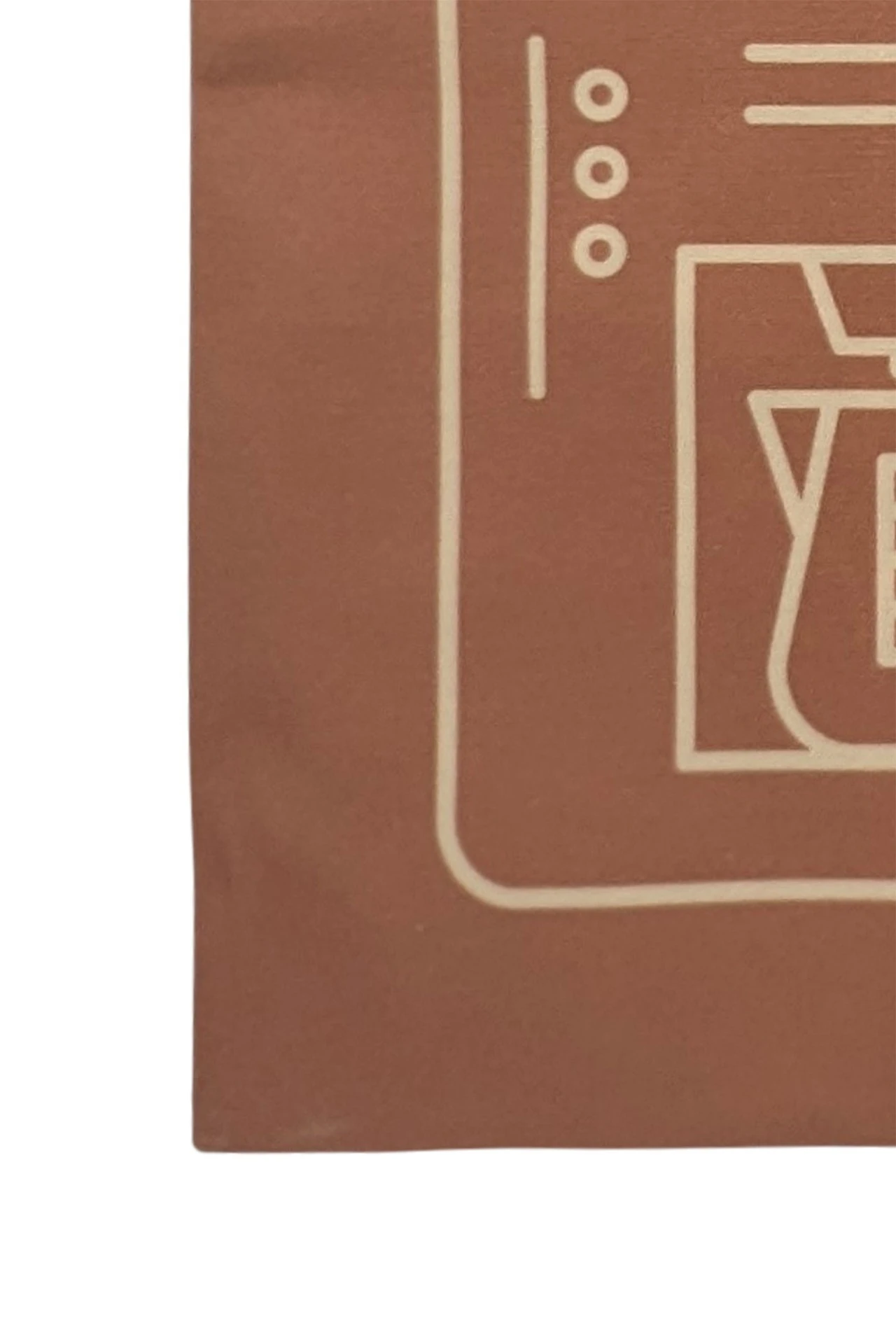 Сумка Комби из греты 45х35 см, печать с двух сторон "Coffee"#1