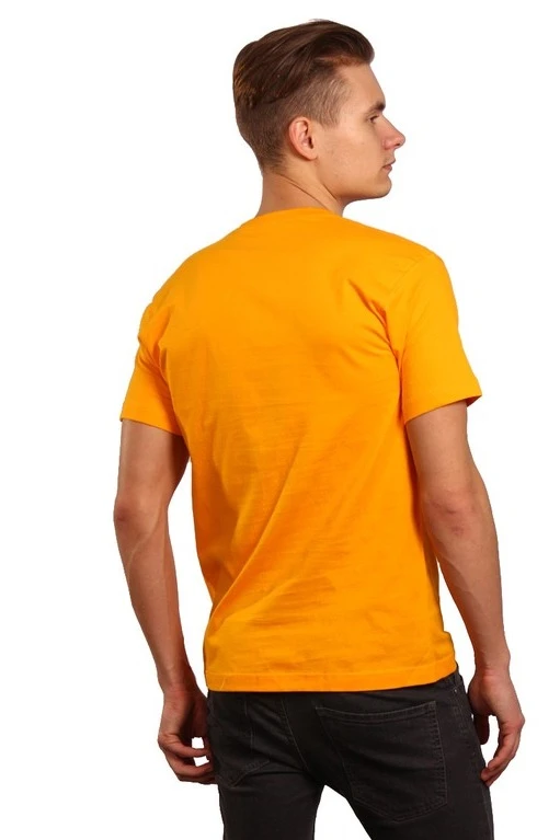 Купить желтую футболку Премиум унисекс (Modern)