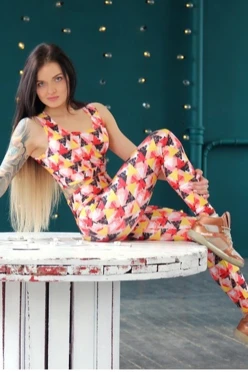 Комплект женский с принтом "Triangles"#1