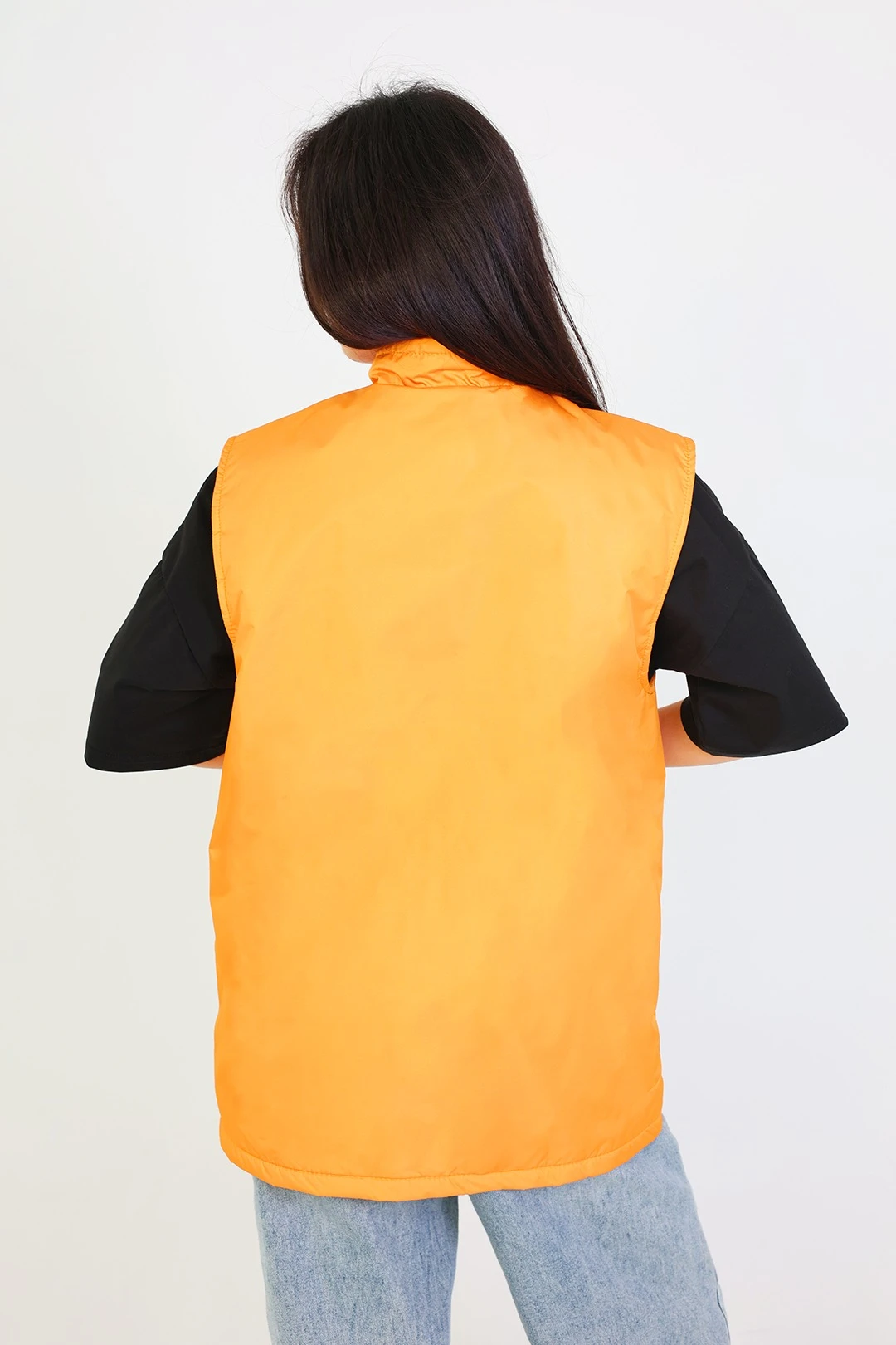 Жилет Райли с подкладом из флиса унисекс, однотонный#7