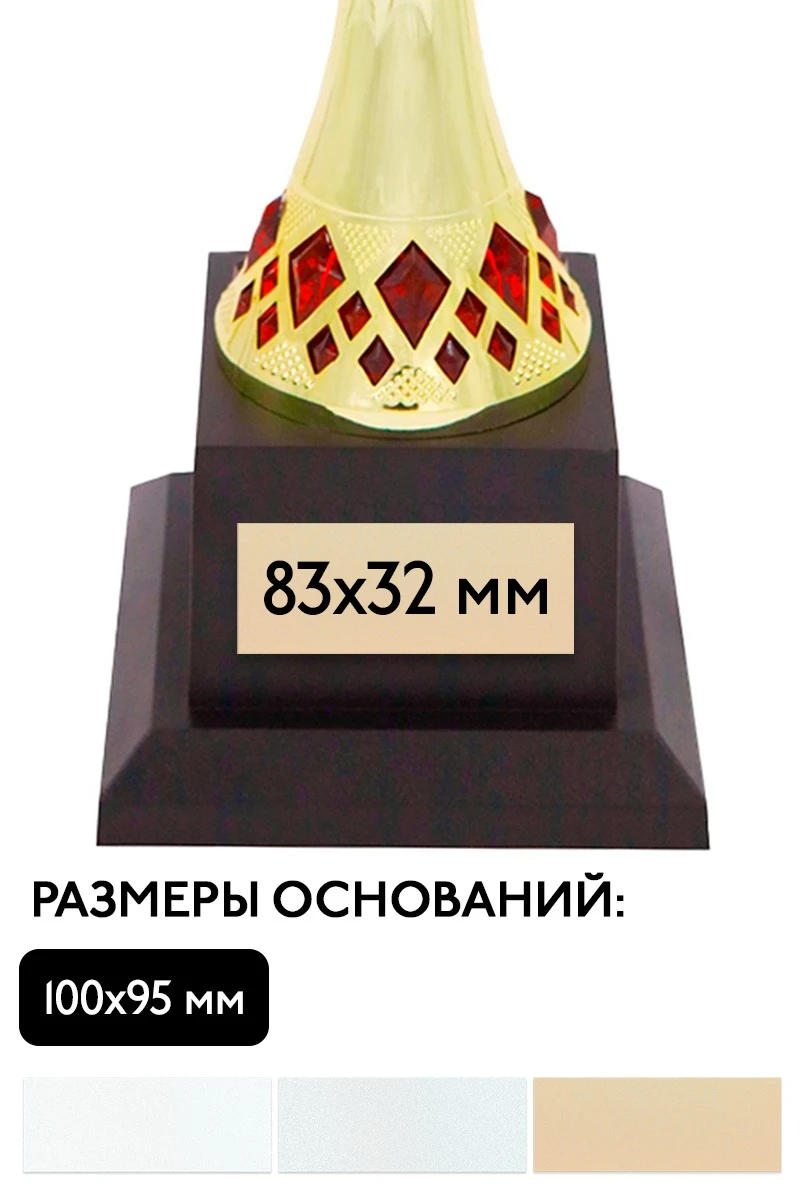 Шильд прямоугольный 83х32 мм#3