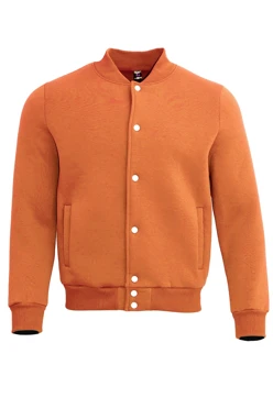 Купить бомбер Стайл унисекс однотонный оранжевый