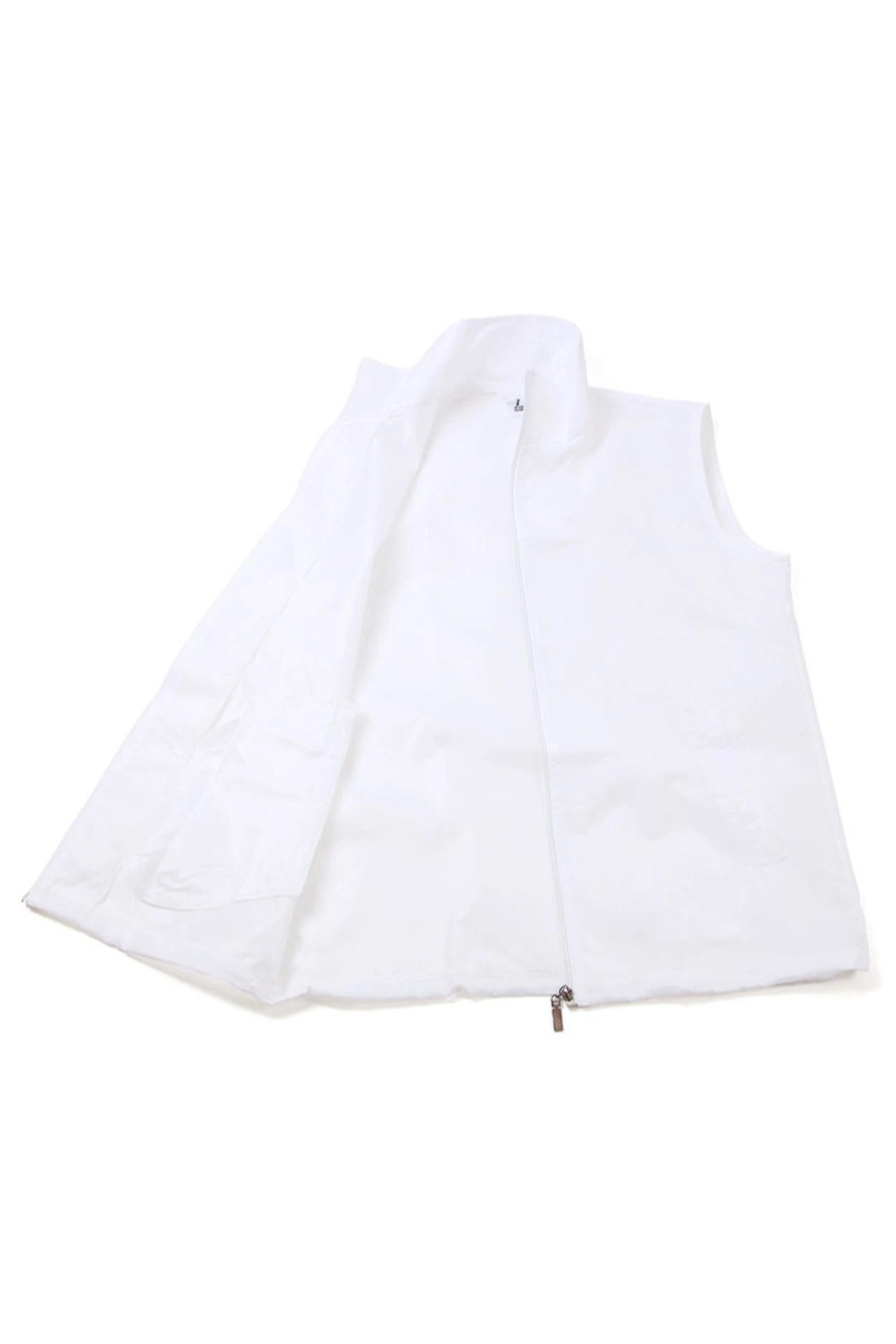 Жилет Брайт унисекс, однотонный белый#5