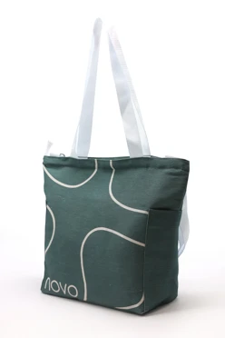 Купить сумку Тревел из двунитки 26х30х12 см, печать с двух сторон "Nova"