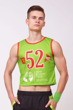 Майка Спринт стартовая с полной запечаткой#1 Майка Спринт стартовая с полной запечаткой#1