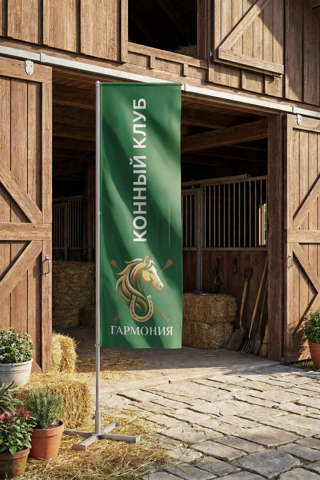 Флаг Бриз 90х280 см#7 Флаг Бриз 90х280 см#7