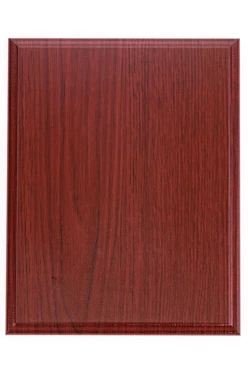 Купить плакетку 23х30 см без нанесения (профиль О), красное дерево