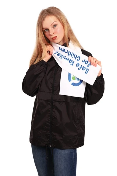 Шарф флисовый однослойный 15х100 см, однотонный "Safe Families for Children"#6