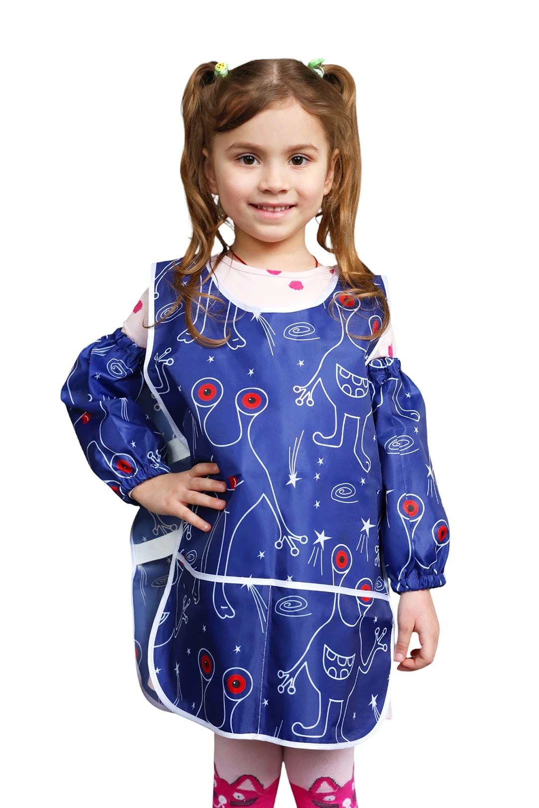 Фартук Снуппи 39х66 см с нарукавниками детский с полной запечаткой#1