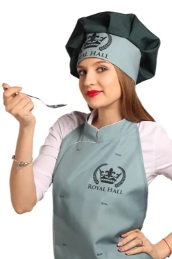 Купить колпак Ваниль поварской взрослый "Royal Hall"