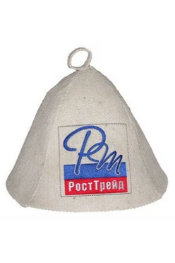 Купить шапку Банщик, однотонную "Рост Трейд"