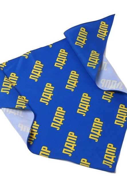 Косынка Шарлотта 60х60х90 см, с полной запечаткой "LDPR"#4