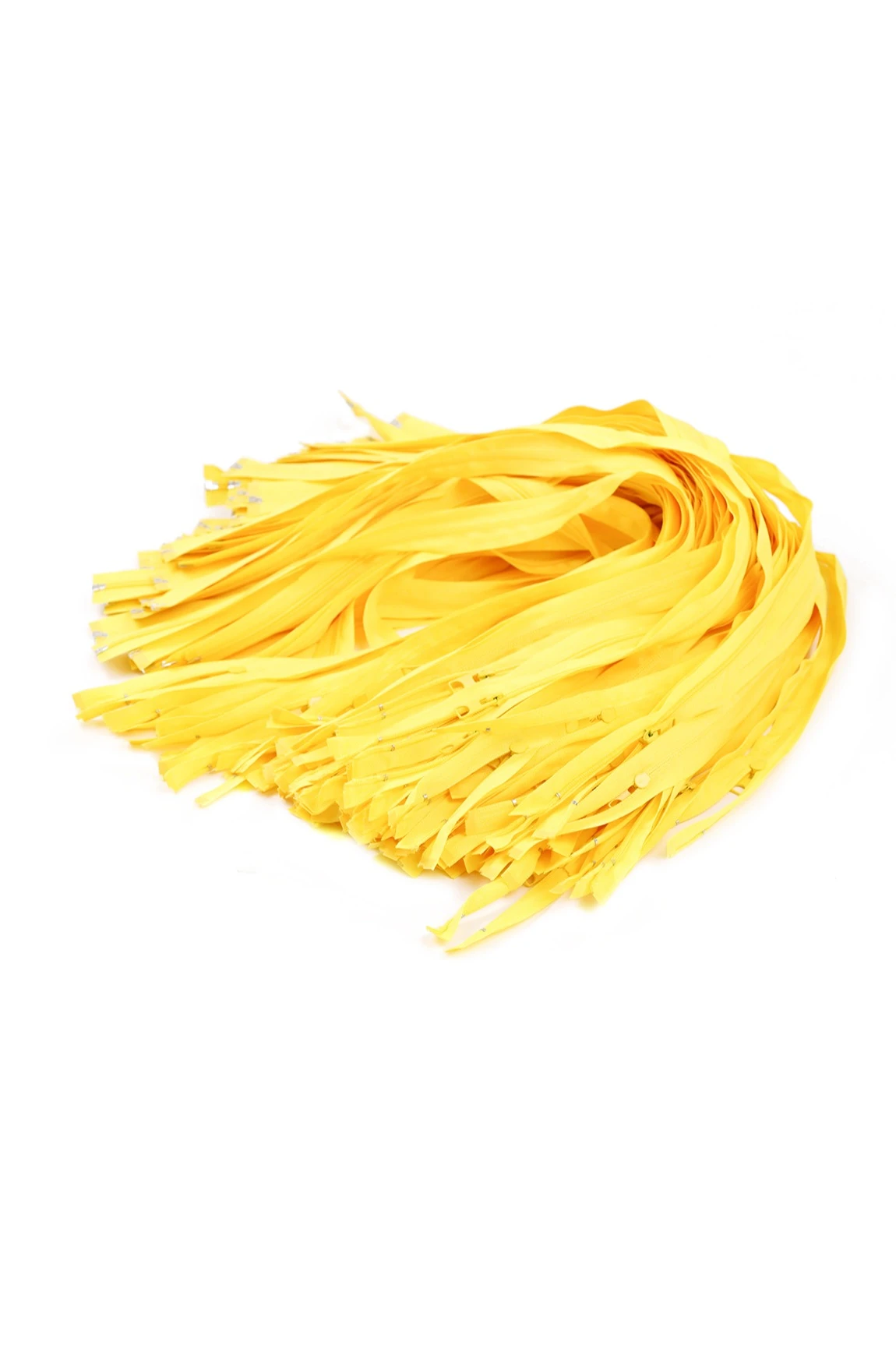 Купить молнию спираль  тип 5 разъемную 40 см, желтую