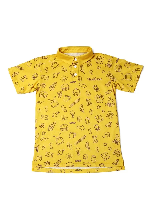 Поло Стар детская с полной запечаткой (полиэстер)#5