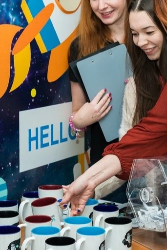 Кружка цветная внутри, с печатью#2