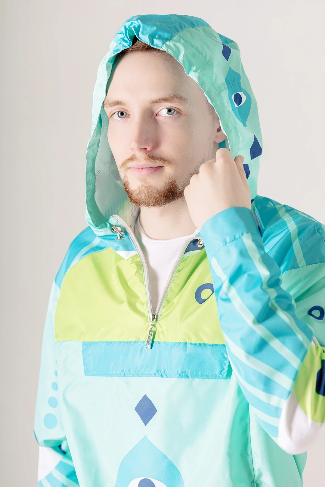 Анорак Рэйбел унисекс с полной запечаткой "Oko"#3