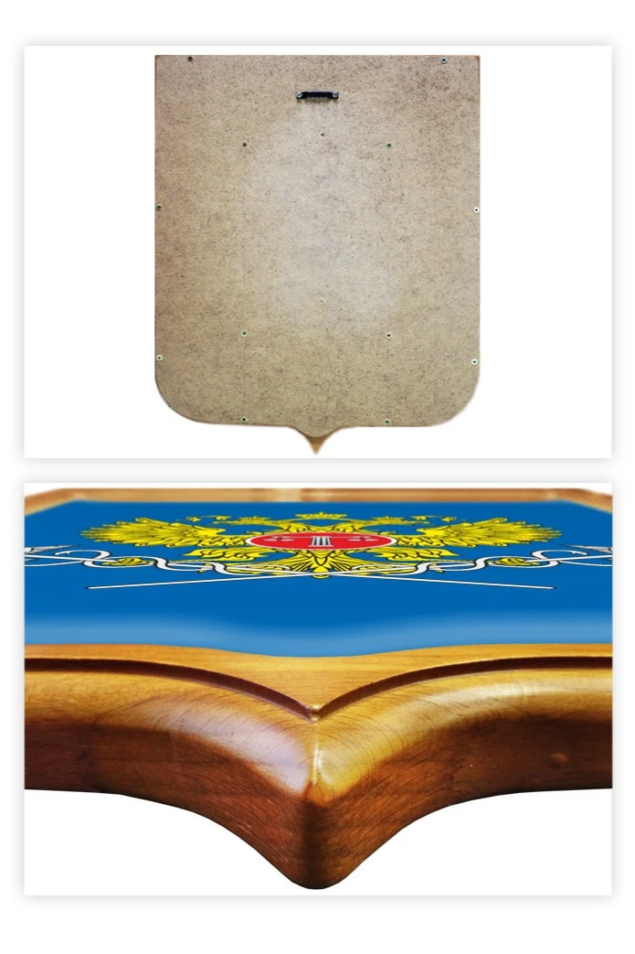 Купить Герб Высший арбитражный суд РФ размер 53х61 печатный рамка светлое дерево