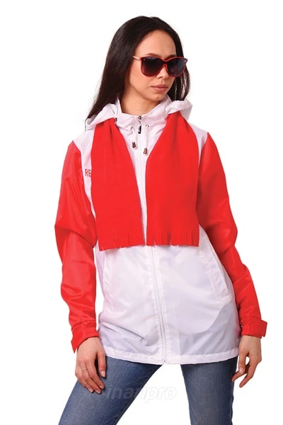 Шарф флисовый однослойный 15х100 см, однотонный#3