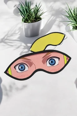 Купить маску для сна с принтом "Naruto"