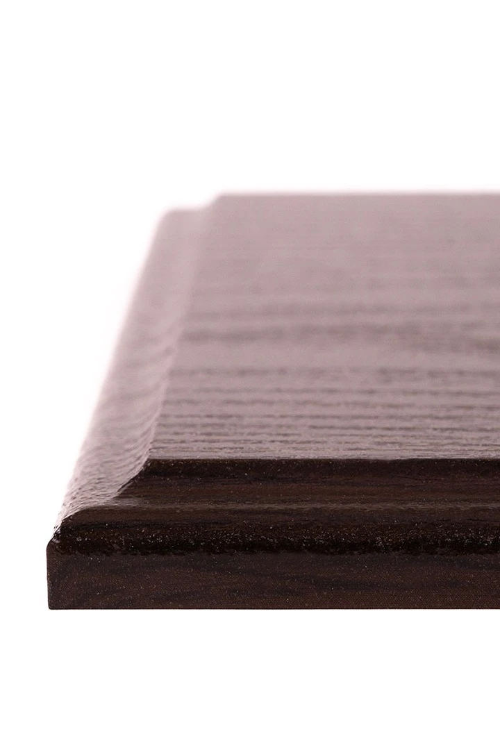 Плакетка 20х25 см без нанесения (профиль О), венге#1