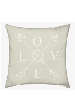 Подушка 40х40 см, с принтом "Home"#1