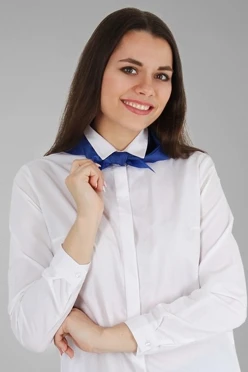 Купить косынку Лолла 40х40х70 см синюю