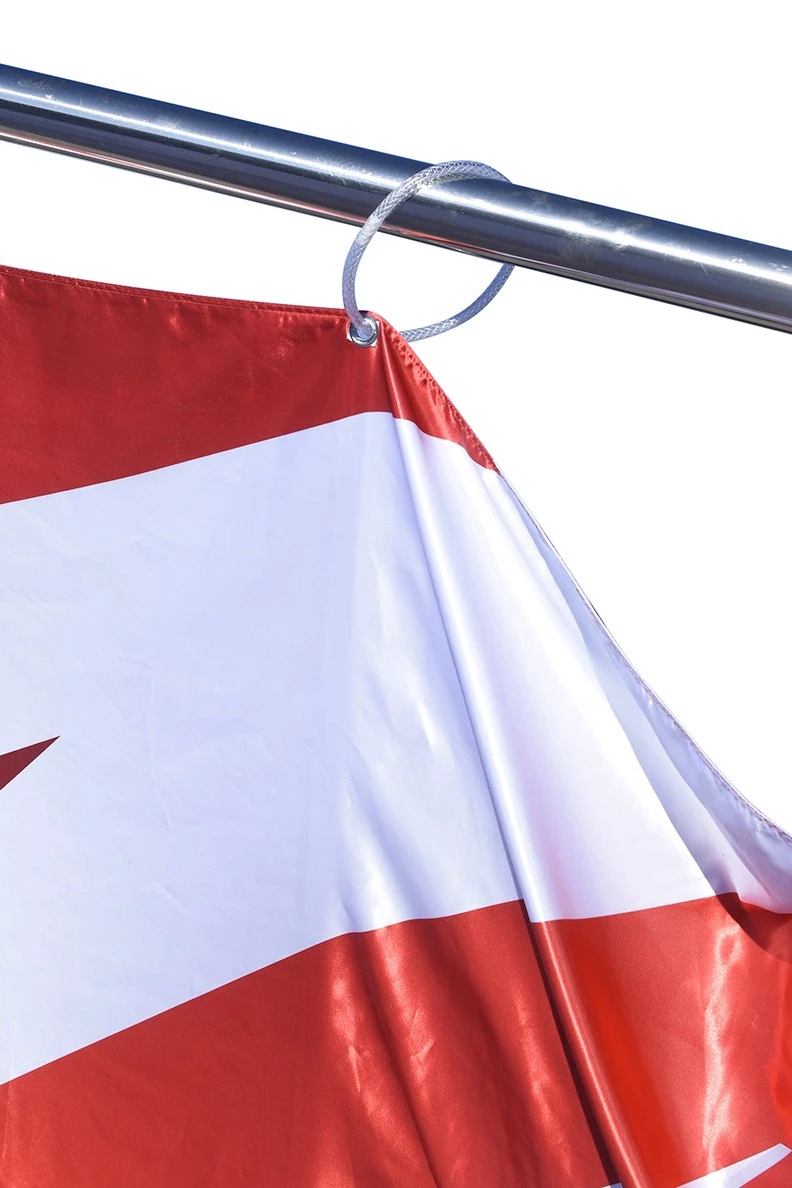 Флагшток из нержавеющей стали с закрытым механизмом 6 м, Гамма#2