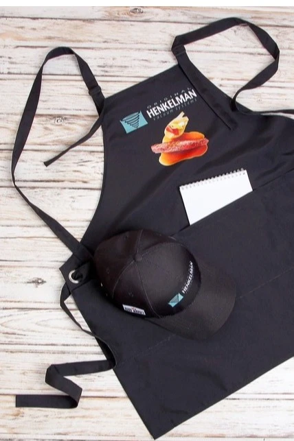 Фартук Хилтон из габардина, с полной запечаткой#5