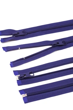 Купить молнию тип 5 рaзъемная 80 см, темно-синяя