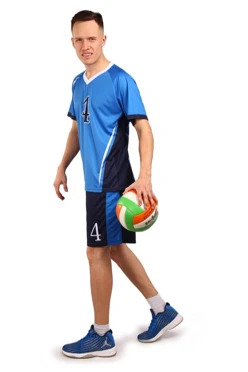 Купить мужскую волейбольную форму Эйр  комбинированная, с полной запечаткой "GEORG 4"