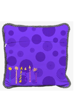 Подушка с кантом 50х50 см, с принтом "Happy birthday to you"#1 Подушка с кантом 50х50 см, с принтом "Happy birthday to you"#1