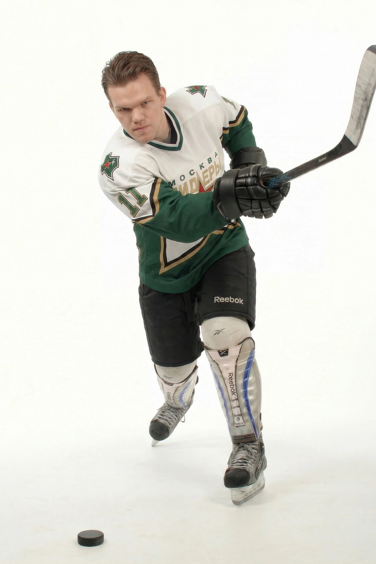 Купить свитер хоккейный игровой взрослый с полной запечаткой "Moscow Leaders"