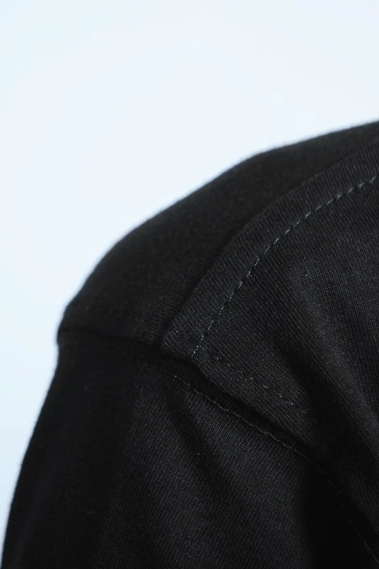 Футболка Премиум детская (Modern) однотонная чёрная (хлопок)#3 Футболка Премиум детская (Modern) однотонная чёрная (хлопок)#3