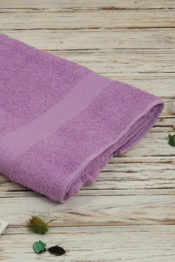 Купить полотенце махровое 70х140 см, сиреневое