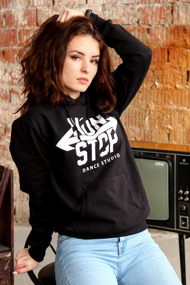 Толстовка Кенго из футера унисекс (Uvinal), однотонная "Non-stop"#1