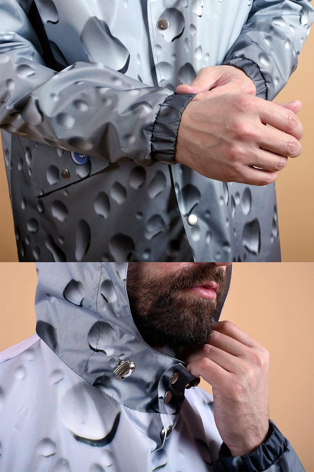 Ветровка Энерджи унисекс с полной запечаткой "Dripping"#2 Ветровка Энерджи унисекс с полной запечаткой "Dripping"#2