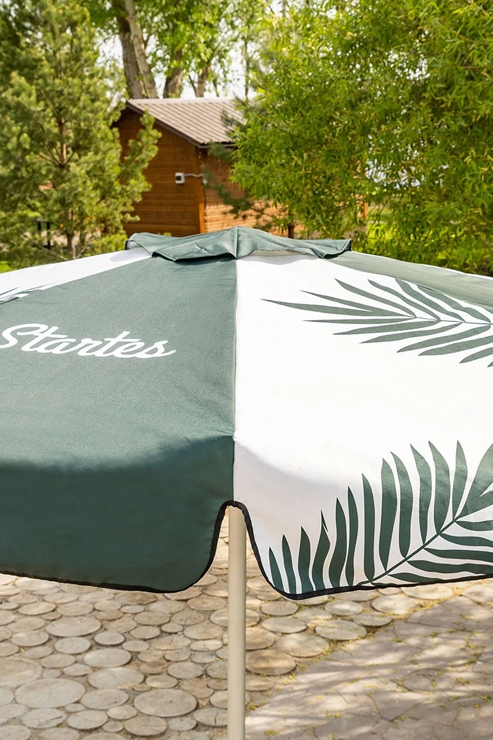 Купить зонт Ницца 3 м (купол 2,7х2,7 м), с полной запечаткой "Startes" Купить зонт Ницца 3 м (купол 2,7х2,7 м), с полной запечаткой "Startes"