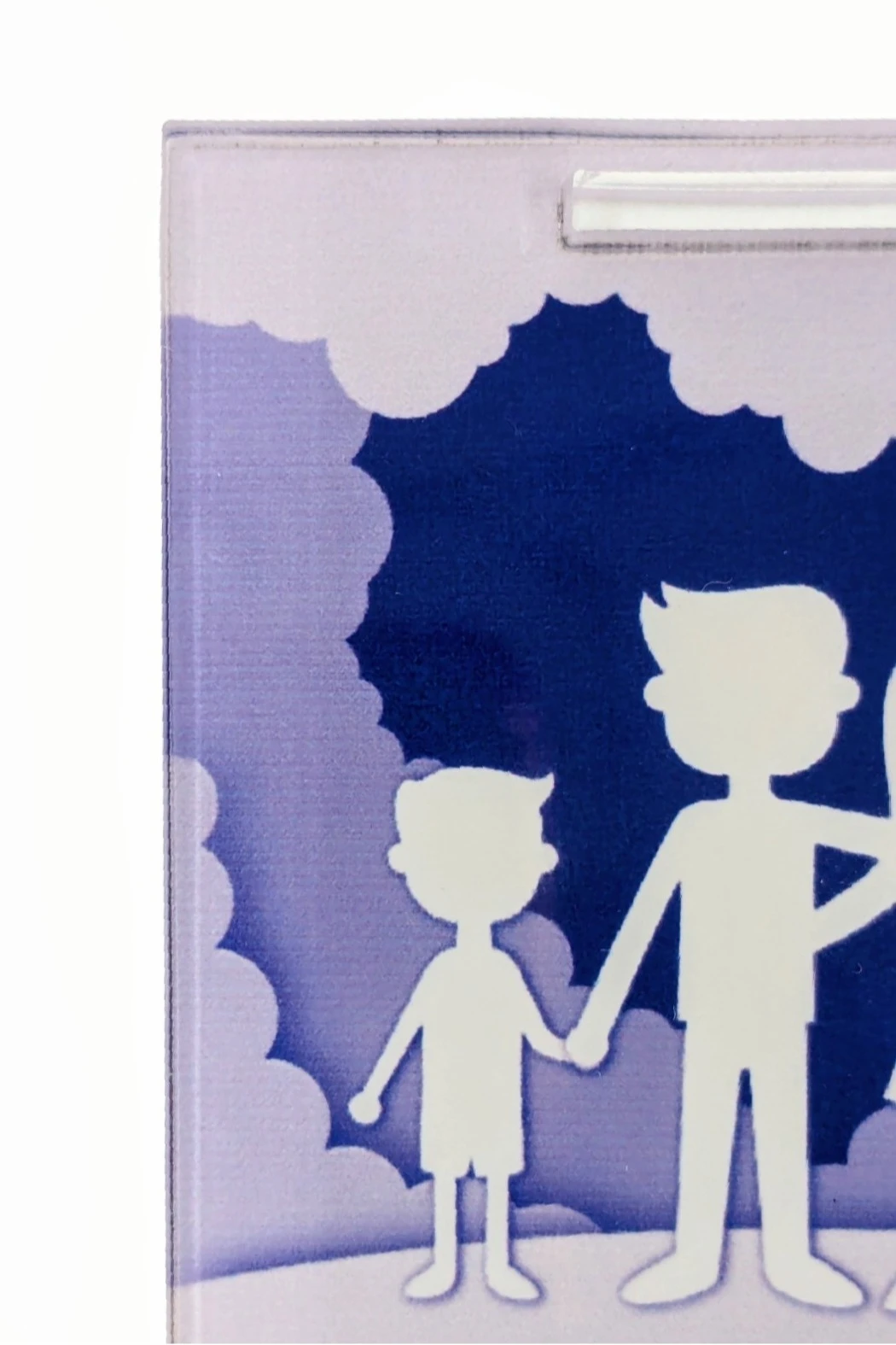 Медаль из акрила АС5012 Квадрат 50 мм с печатью#1